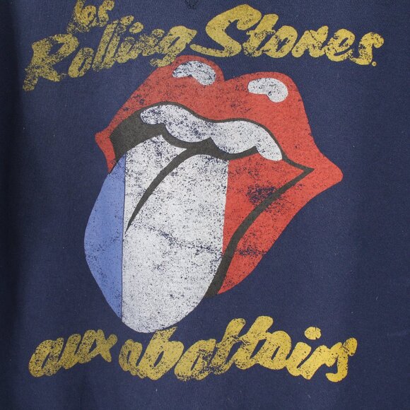 Vintage rolling stones aux abattoirs paris june 1976 sweatshirt womens large - Picture 2 of 12